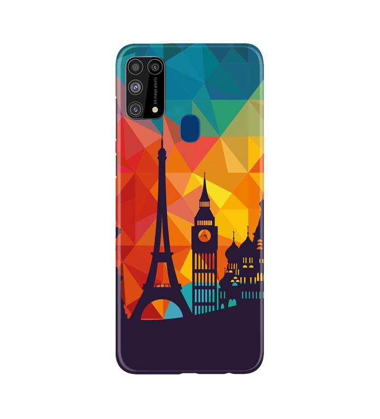 Eiffel Tower2 Mobile Back Case for Samsung Galaxy M31 (Design - 91) Eiffel Tower2 Case for Samsung Galaxy M31