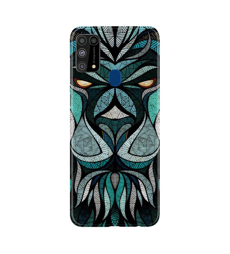 Lion Mobile Back Case for Samsung Galaxy M31 (Design - 97) Lion Case for Samsung Galaxy M31