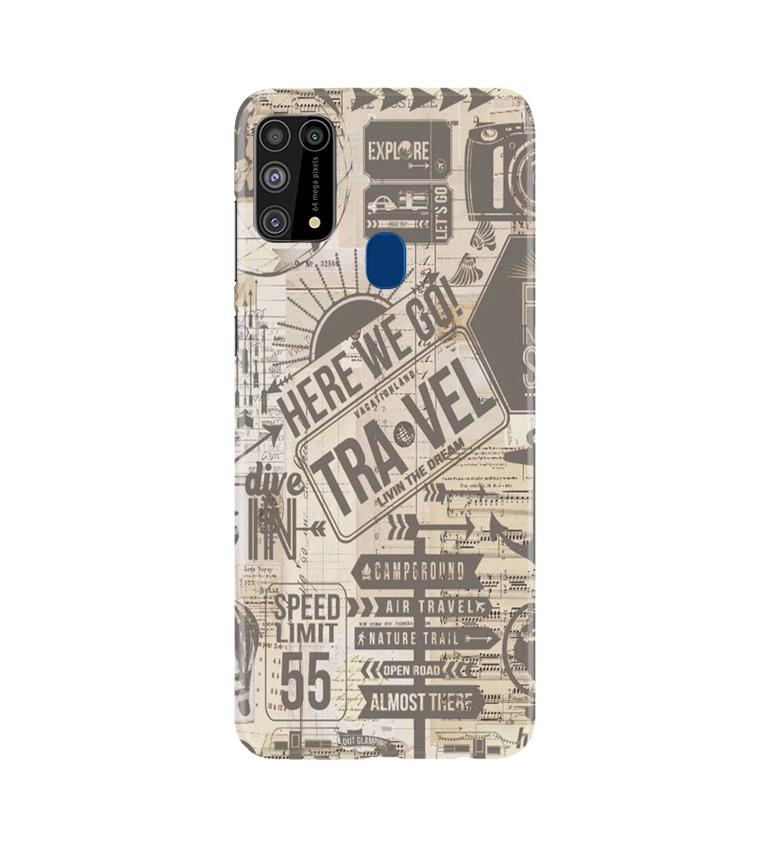 Travel Mobile Back Case for Samsung Galaxy M31 (Design 104)
