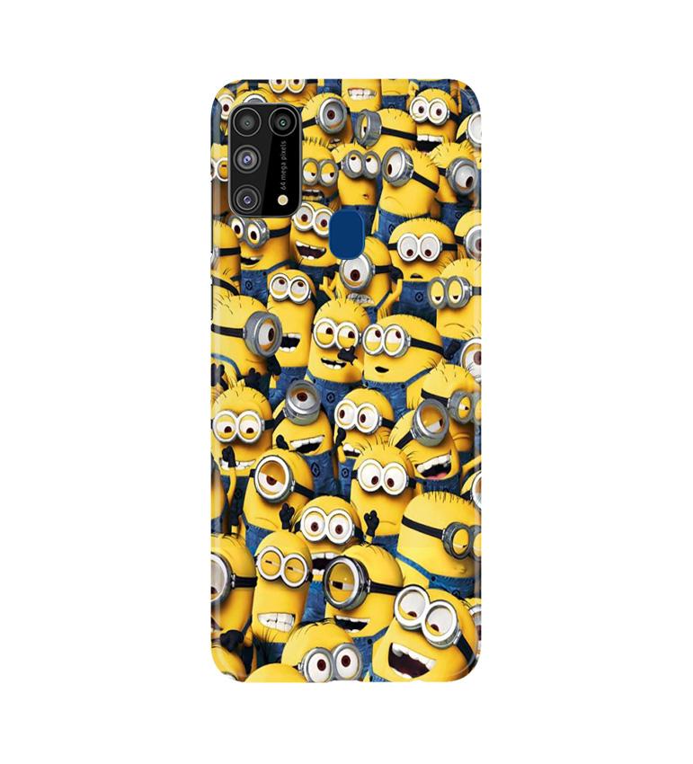 Minions Mobile Back Case for Samsung Galaxy M31 (Design - 126) Minions Case for Samsung Galaxy M31 (Design - 126)