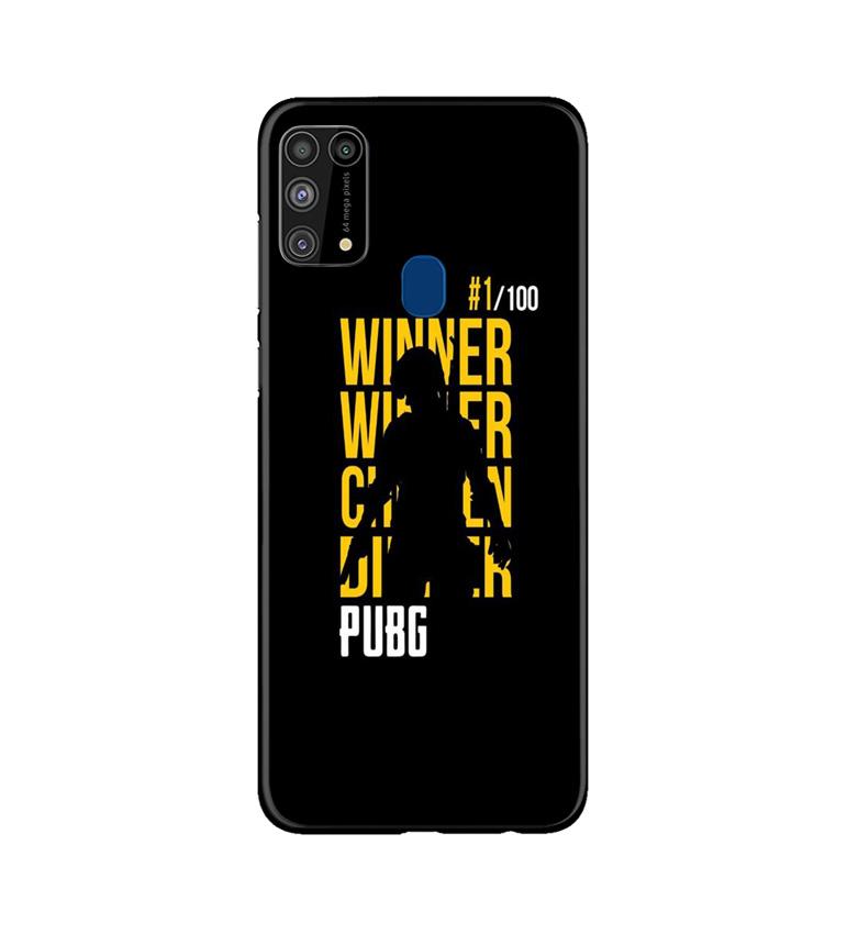 Pubg Winner Winner Mobile Back Case for Samsung Galaxy M31 (Design - 177) Pubg Winner Winner Case for Samsung Galaxy M31 (Design - 177)