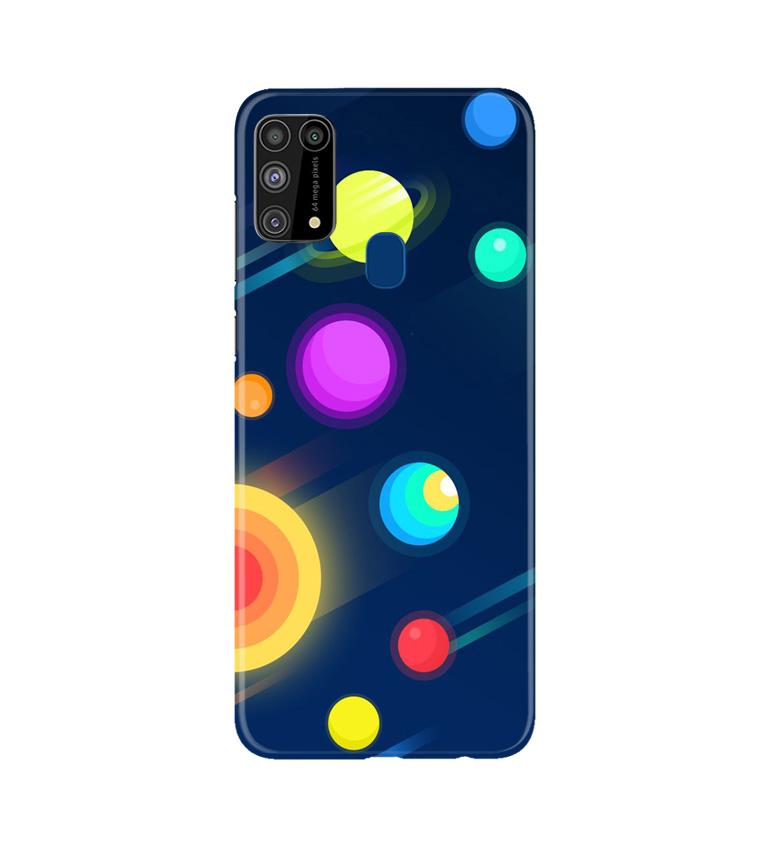 Solar Planet Mobile Back Case for Samsung Galaxy M31 (Design - 197) Solar Planet Case for Samsung Galaxy M31 (Design - 197)