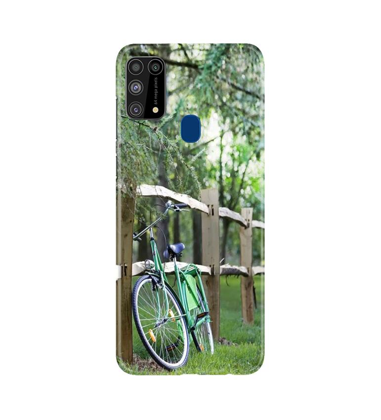 Bicycle Mobile Back Case for Samsung Galaxy M31 (Design - 208) Bicycle Case for Samsung Galaxy M31 (Design No. 208)