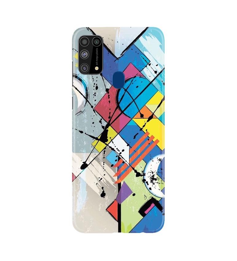 Modern Art Mobile Back Case for Samsung Galaxy M31 (Design - 235) Modern Art Case for Samsung Galaxy M31 (Design No. 235)