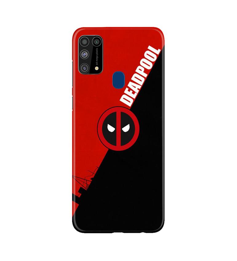 Deadpool Mobile Back Case for Samsung Galaxy M31 (Design - 248) Deadpool Case for Samsung Galaxy M31 (Design No. 248)