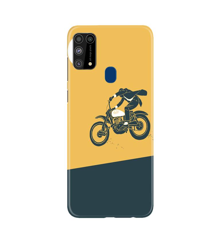 Bike Lovers Mobile Back Case for Samsung Galaxy M31 (Design - 256) Bike Lovers Case for Samsung Galaxy M31 (Design No. 256)