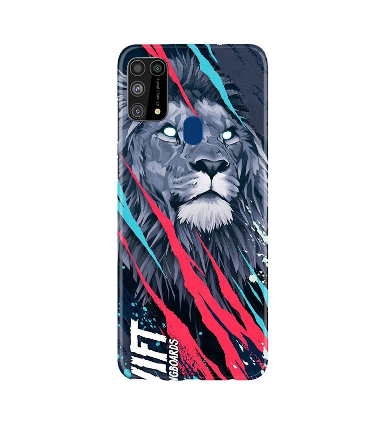 Lion Mobile Back Case for Samsung Galaxy M31 (Design - 278) Lion Case for Samsung Galaxy M31 (Design No. 278)