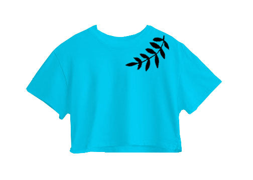 Leaves Crop Top Leaves Crop Top
