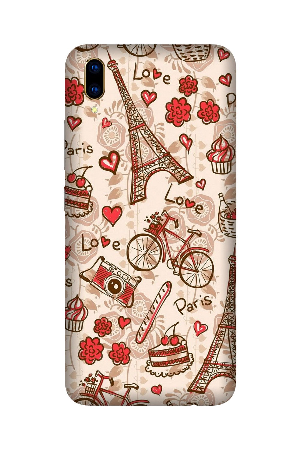 Love Paris Case for Vivo Y90 (Design - 103) Love Paris Case for Vivo Y90 (Design - 103)