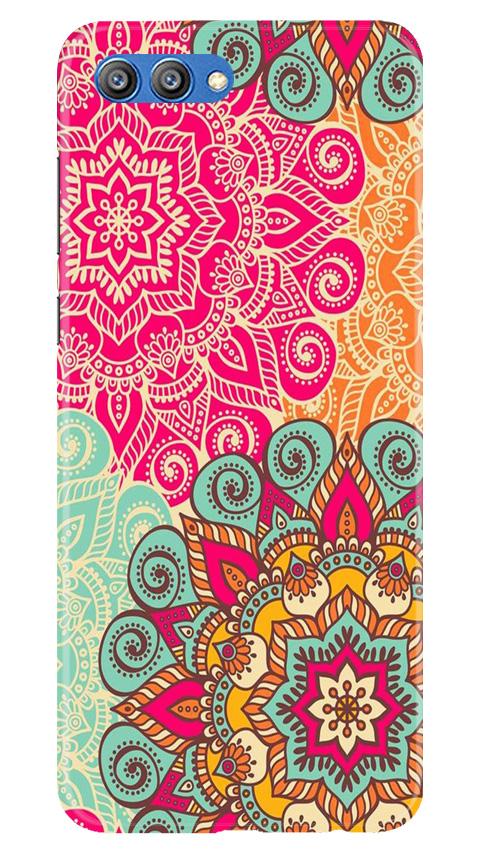 Rangoli art Mobile Back Case for Honor View 10 (Design - 6) Rangoli art Case for Honor View 10