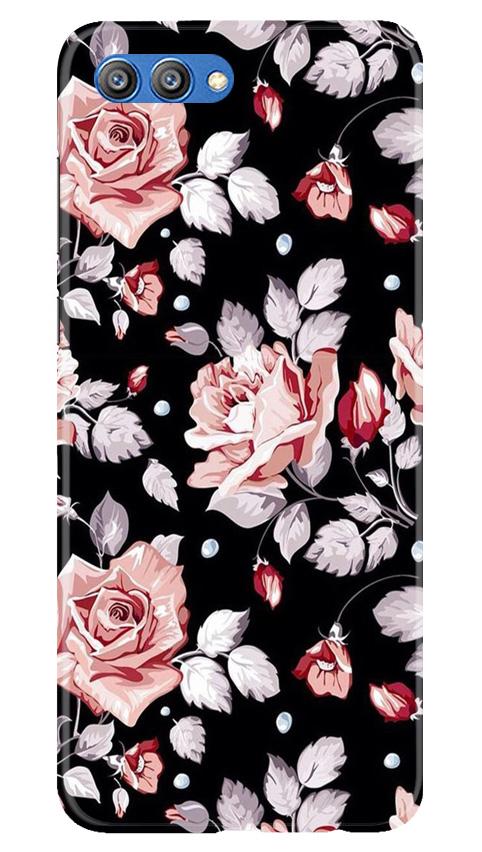 Pink rose Mobile Back Case for Honor View 10 (Design - 12) Pink rose Case for Honor View 10