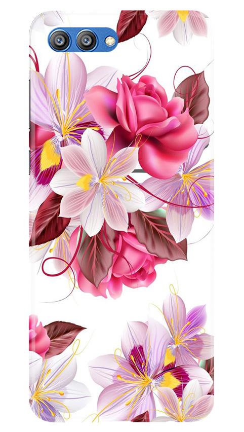 Beautiful flowers Mobile Back Case for Honor View 10 (Design - 23) Beautiful flowers Case for Honor View 10