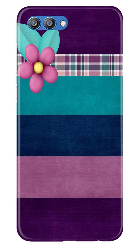 Purple Blue Mobile Back Case for Honor View 10 (Design - 37) Purple Blue Case for Honor View 10
