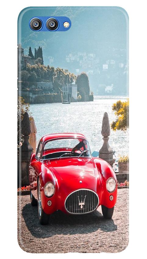Vintage Car Mobile Back Case for Honor View 10 (Design - 51) Vintage Car Case for Honor View 10