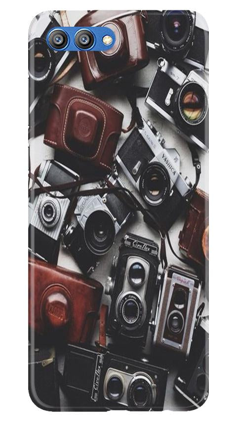Cameras Mobile Back Case for Honor View 10 (Design - 57) Cameras Case for Honor View 10