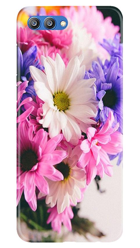 Coloful Daisy Mobile Back Case for Honor View 10 (Design - 73) Coloful Daisy Case for Honor View 10