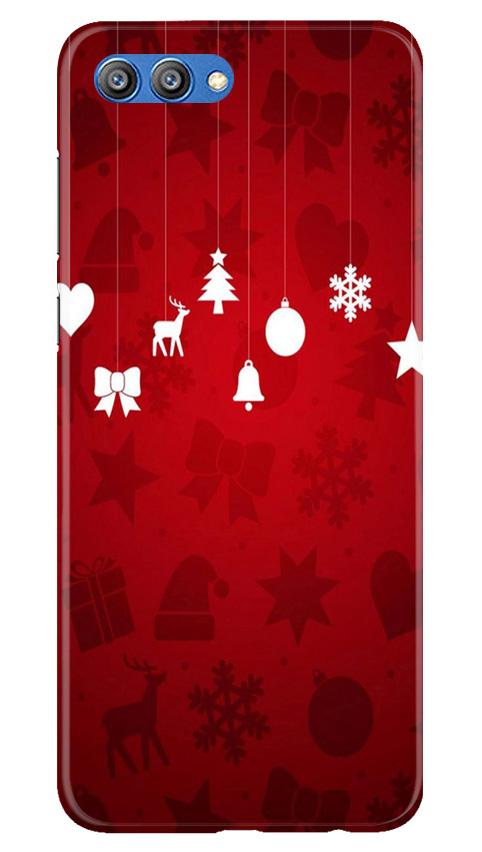 Christmas Mobile Back Case for Honor View 10 (Design - 78) Christmas Case for Honor View 10