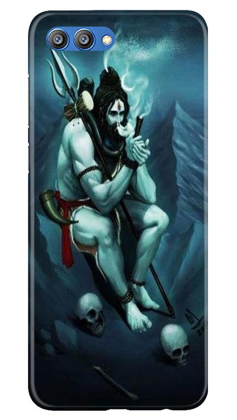 Lord Shiva Mahakal2 Mobile Back Case for Honor View 10 (Design - 98) Lord Shiva Mahakal2 Case for Honor View 10