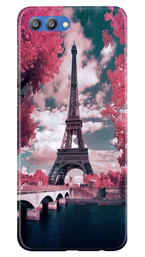 Eiffel Tower Mobile Back Case for Honor View 10 (Design - 101) Eiffel Tower Case for Honor View 10 (Design - 101)