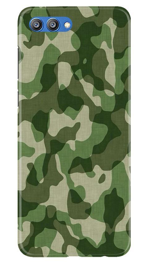Army Camouflage Mobile Back Case for Honor View 10 (Design - 106) Army Camouflage Case for Honor View 10 (Design - 106)