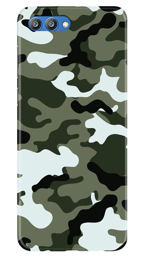 Army Camouflage Mobile Back Case for Honor View 10 (Design - 108) Army Camouflage Case for Honor View 10 (Design - 108)