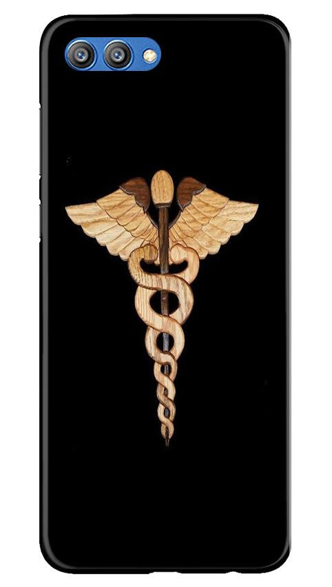 Doctor Logo Mobile Back Case for Honor View 10 (Design - 134) Doctor Logo Case for Honor View 10 (Design - 134)