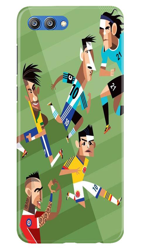 Football Mobile Back Case for Honor View 10 (Design - 166) Football Case for Honor View 10 (Design - 166)