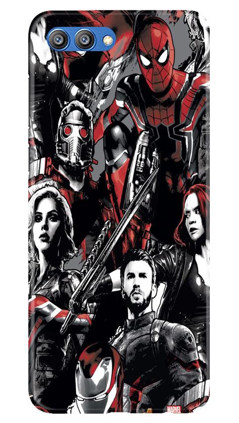 Avengers Mobile Back Case for Honor View 10 (Design - 190) Avengers Case for Honor View 10 (Design - 190)