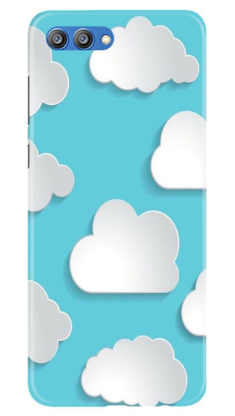 Clouds Mobile Back Case for Honor View 10 (Design - 210) Clouds Case for Honor View 10 (Design No. 210)