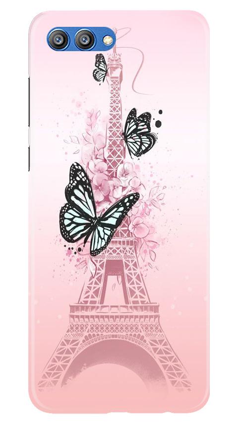 Eiffel Tower Mobile Back Case for Honor View 10 (Design - 211) Eiffel Tower Case for Honor View 10 (Design No. 211)