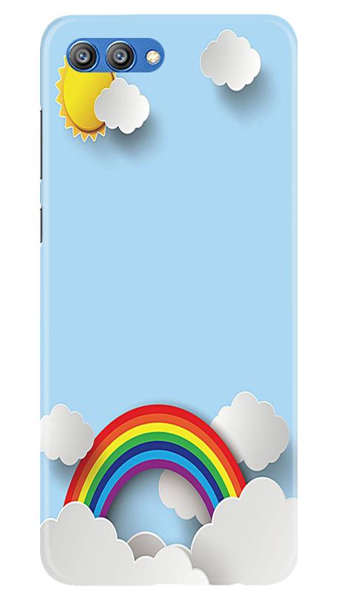 Rainbow Mobile Back Case for Honor View 10 (Design - 225) Rainbow Case for Honor View 10 (Design No. 225)