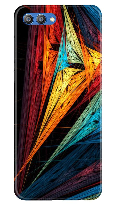 Modern Art Mobile Back Case for Honor View 10 (Design - 229) Modern Art Case for Honor View 10 (Design No. 229)
