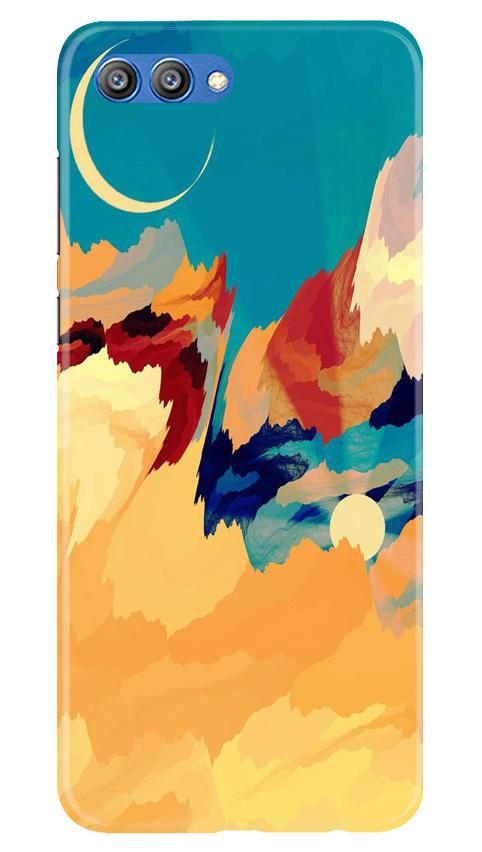 Modern Art Mobile Back Case for Honor View 10 (Design - 236) Modern Art Case for Honor View 10 (Design No. 236)
