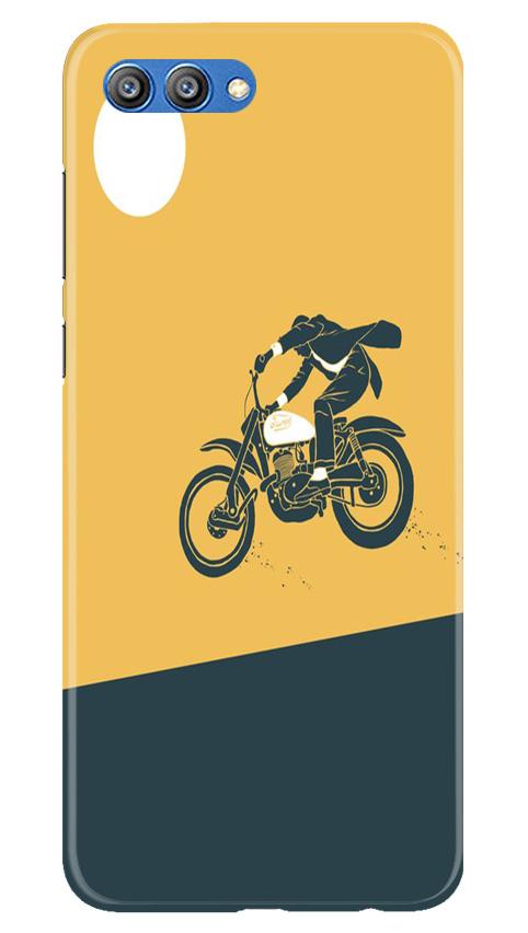 Bike Lovers Mobile Back Case for Honor View 10 (Design - 256) Bike Lovers Case for Honor View 10 (Design No. 256)
