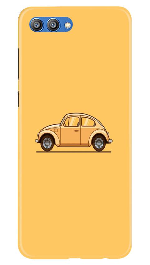 Vintage Car Mobile Back Case for Honor View 10 (Design - 262) Vintage Car Case for Honor View 10 (Design No. 262)