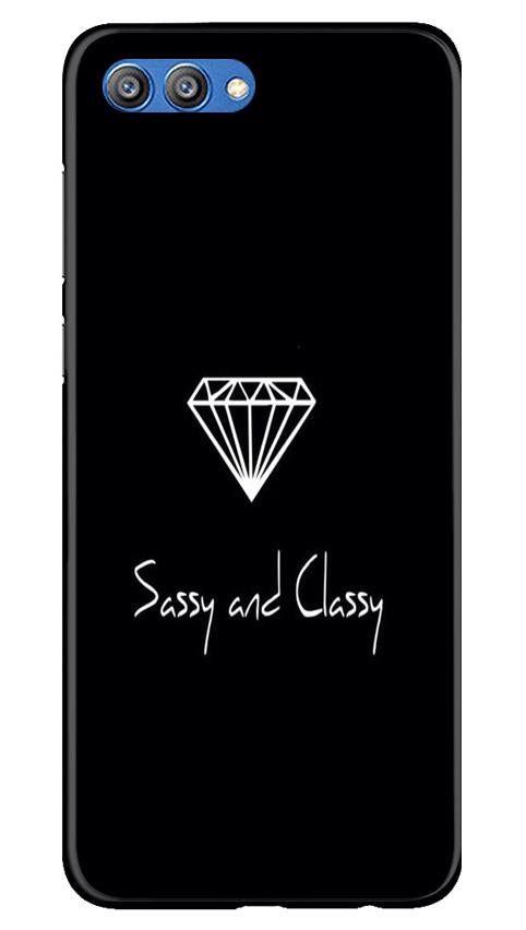 Sassy and Classy Mobile Back Case for Honor View 10 (Design - 264) Sassy and Classy Case for Honor View 10 (Design No. 264)