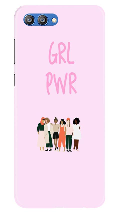 Girl Power Mobile Back Case for Honor View 10 (Design - 267) Girl Power Case for Honor View 10 (Design No. 267)