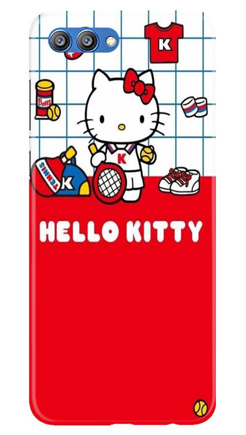 Hello Kitty Mobile Back Case for Honor View 10 (Design - 363) Hello Kitty Mobile Back Case for Honor View 10 (Design - 363)