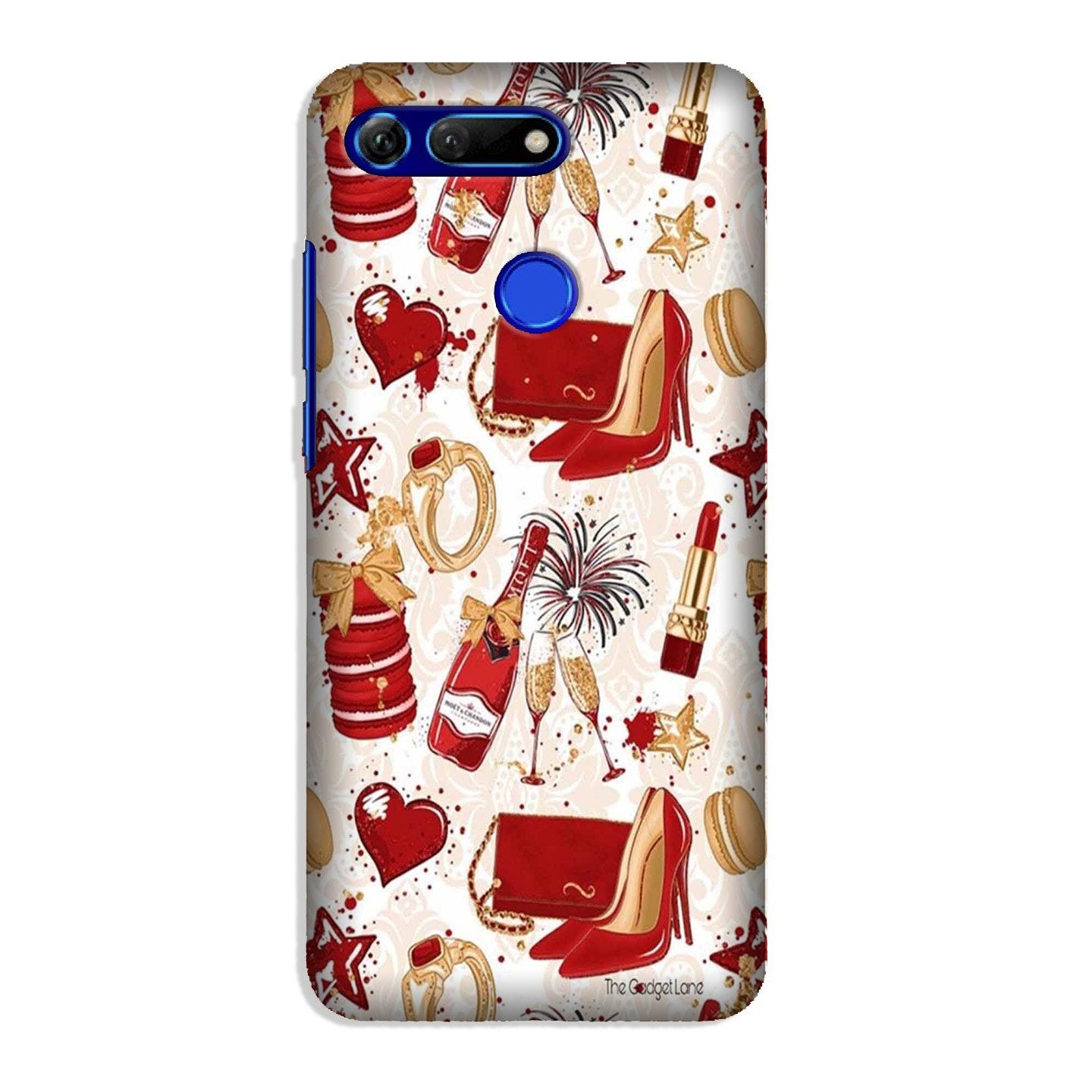 Girlish Mobile Back Case for Honor View 20 (Design - 312) Girlish Mobile Back Case for Honor View 20 (Design - 312)