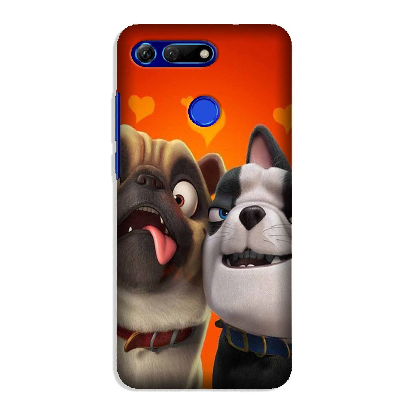 Dog Puppy Mobile Back Case for Honor View 20 (Design - 350) Dog Puppy Mobile Back Case for Honor View 20 (Design - 350)
