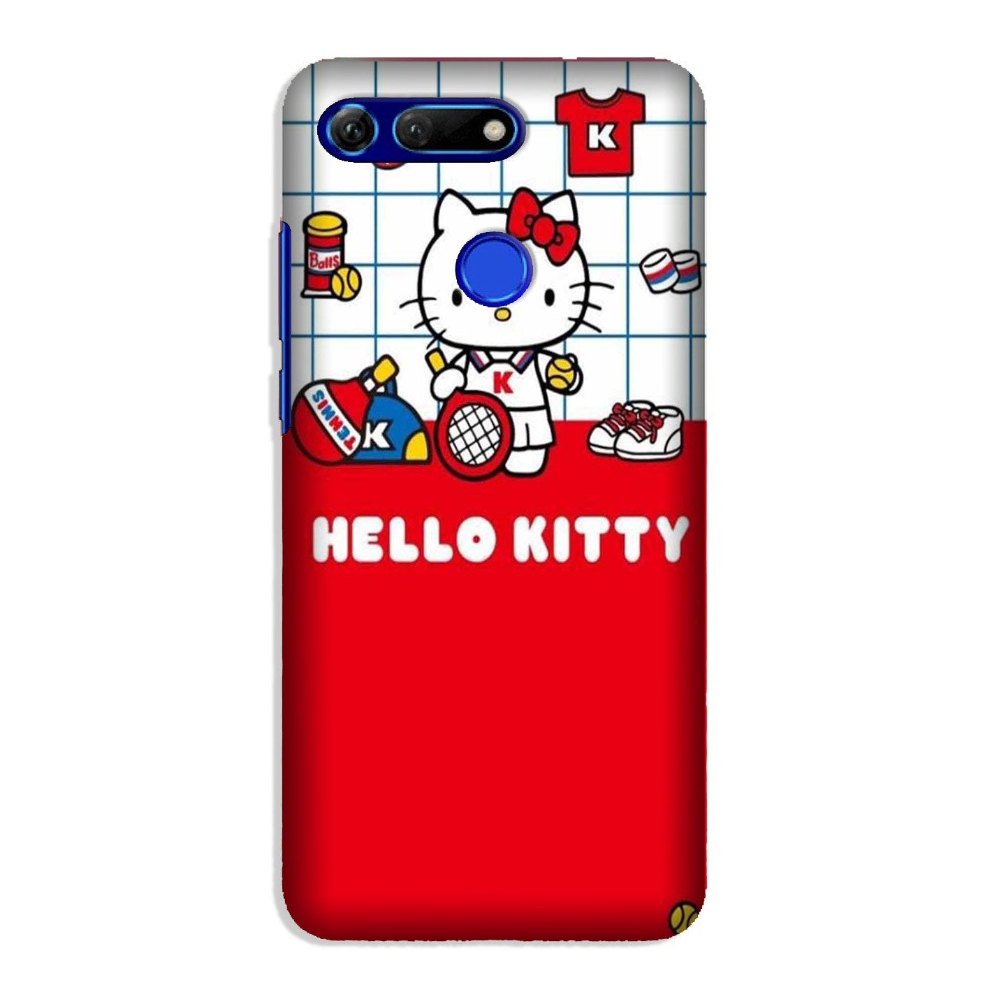 Hello Kitty Mobile Back Case for Honor View 20 (Design - 363) Hello Kitty Mobile Back Case for Honor View 20 (Design - 363)