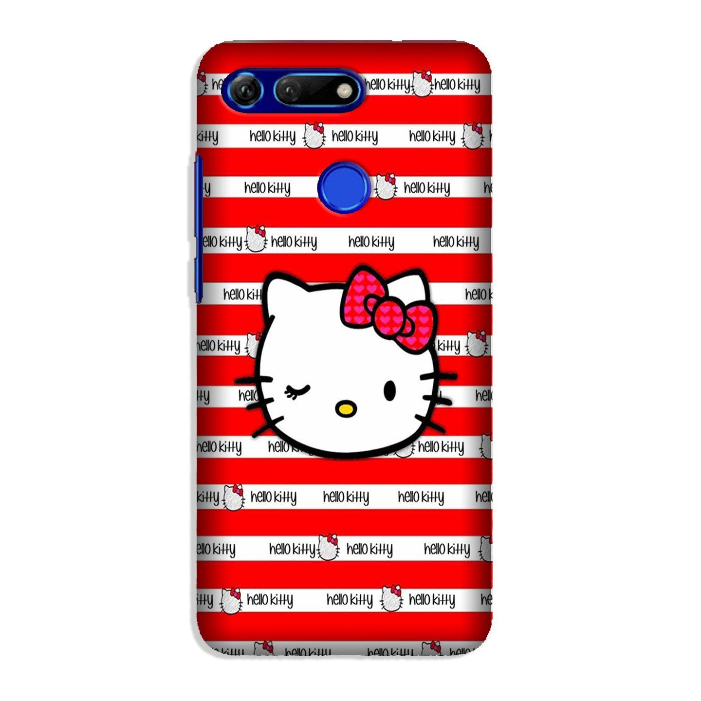 Hello Kitty Mobile Back Case for Honor View 20 (Design - 364) Hello Kitty Mobile Back Case for Honor View 20 (Design - 364)
