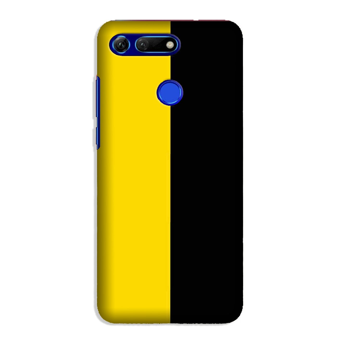 Black Yellow Pattern Mobile Back Case for Honor View 20 (Design - 397) Black Yellow Pattern Mobile Back Case for Honor View 20 (Design - 397)