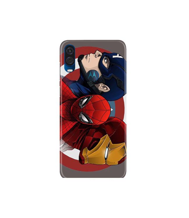 Superhero Mobile Back Case for Moto One Vision (Design - 311) Superhero Mobile Back Case for Moto One Vision (Design - 311)