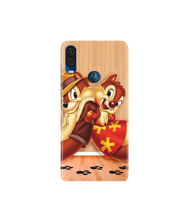 Chip n Dale Mobile Back Case for Moto One Vision (Design - 335) Chip n Dale Mobile Back Case for Moto One Vision (Design - 335)