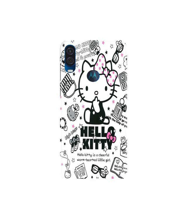 Hello Kitty Mobile Back Case for Moto One Vision (Design - 361) Hello Kitty Mobile Back Case for Moto One Vision (Design - 361)