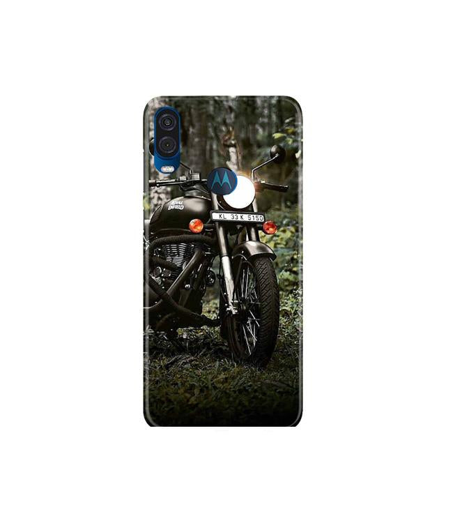 Royal Enfield Mobile Back Case for Moto One Vision (Design - 384) Royal Enfield Mobile Back Case for Moto One Vision (Design - 384)