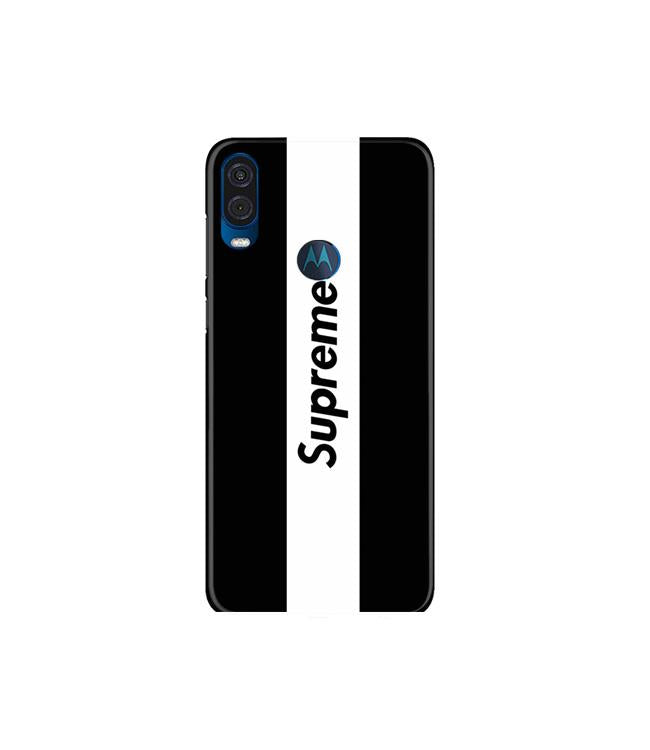Supreme Mobile Back Case for Moto One Vision (Design - 388) Supreme Mobile Back Case for Moto One Vision (Design - 388)