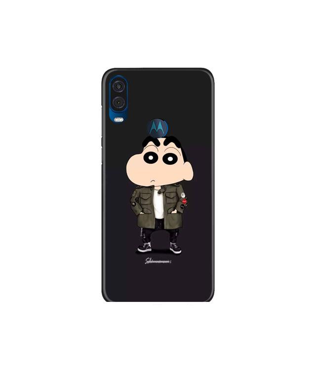 Shin Chan Mobile Back Case for Moto One Vision (Design - 391) Shin Chan Mobile Back Case for Moto One Vision (Design - 391)
