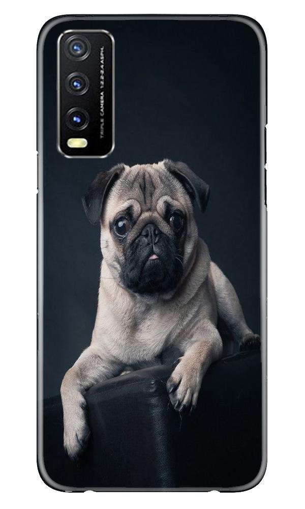 little Puppy Mobile Back Case for Vivo Y20 (Design - 68) little Puppy Case for Vivo Y20